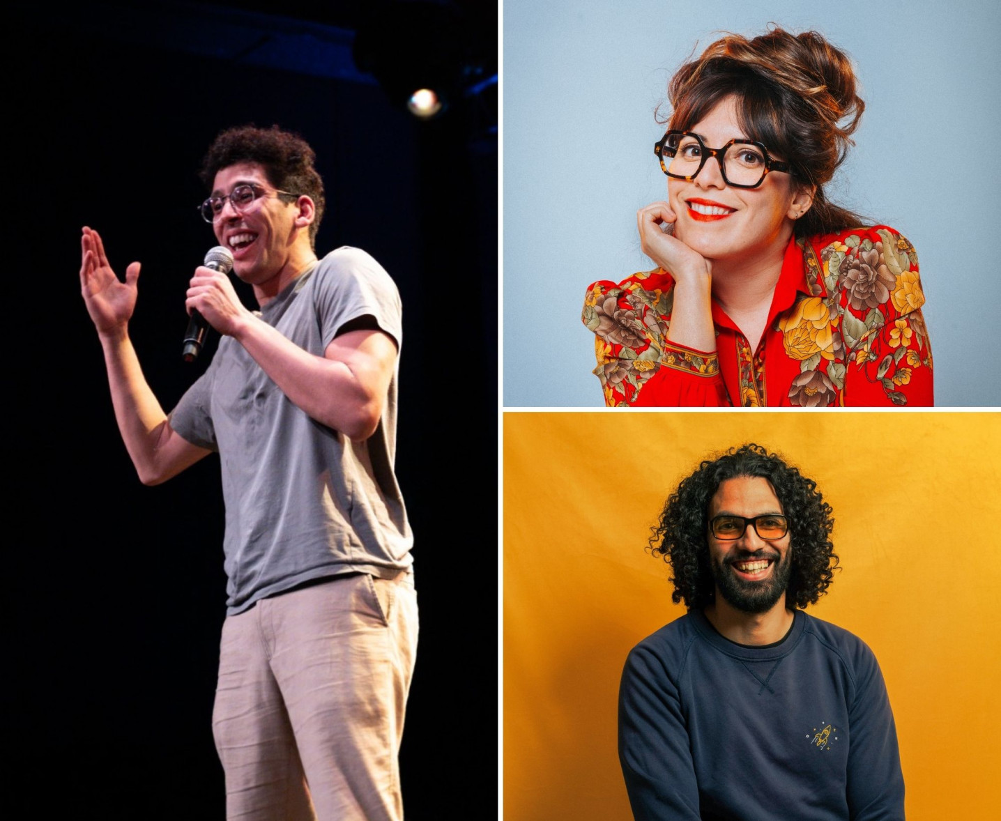 Plateau d'humour avec Saïd Mams, Yoanna Sallese et Ziad El May
