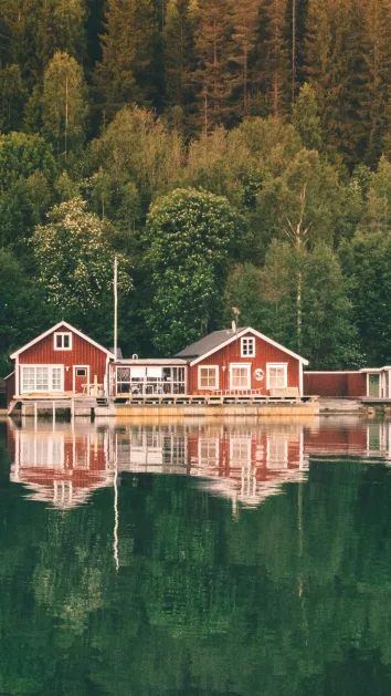 Paysage scandinave