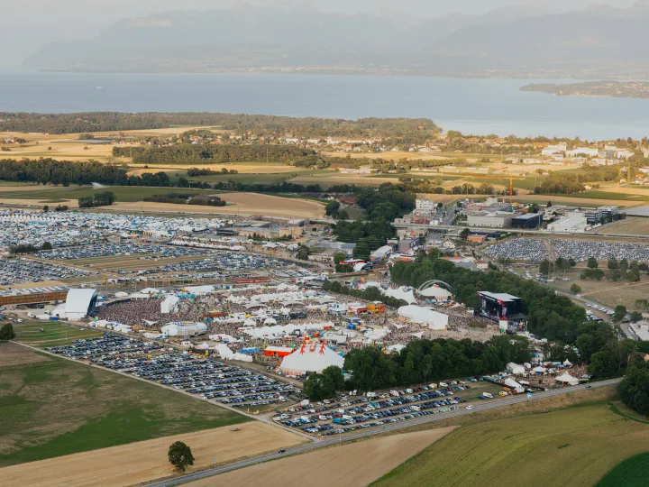 Vue aérienne