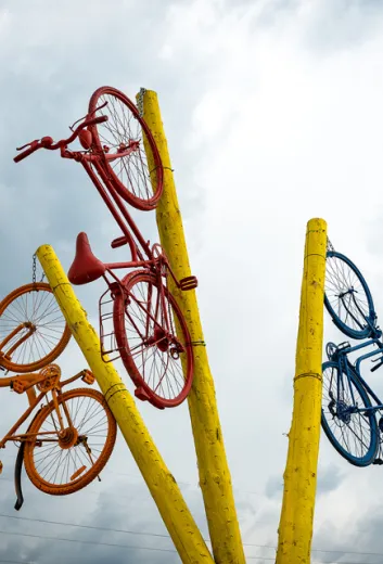Venir à vélo
