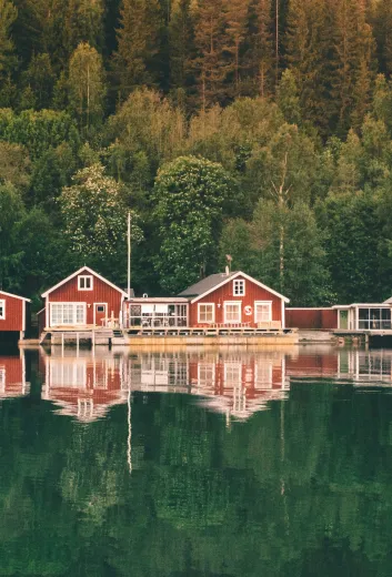 Paysage scandinave