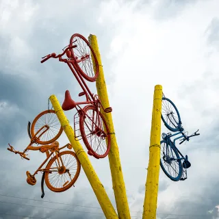 Venir à vélo