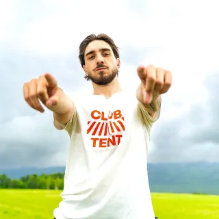 T-shirt unisexe blanc - Club Tent