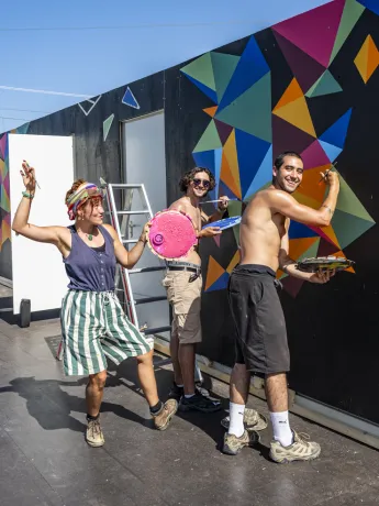 ambiance-benevoles-paleo-decoration